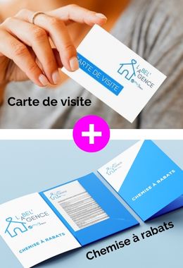 Chemise et carte de visite